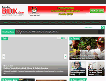 Tablet Screenshot of mediabidik.com